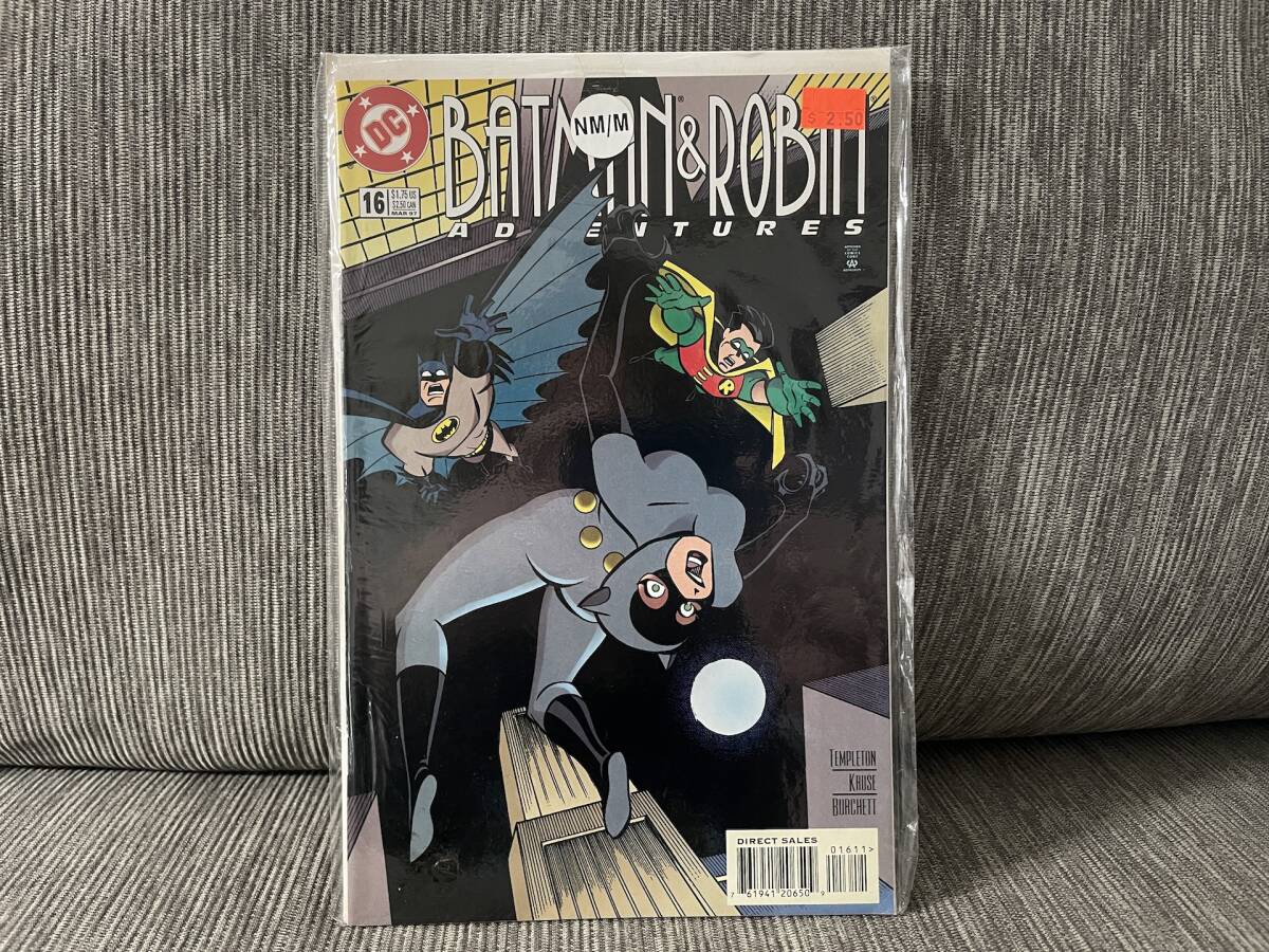 * BATMAN&ROBIN ADVENTURES #16 MAR \'97 не прочитан. нераспечатанный товар иностранная книга American Comics Batman за границей аниме *