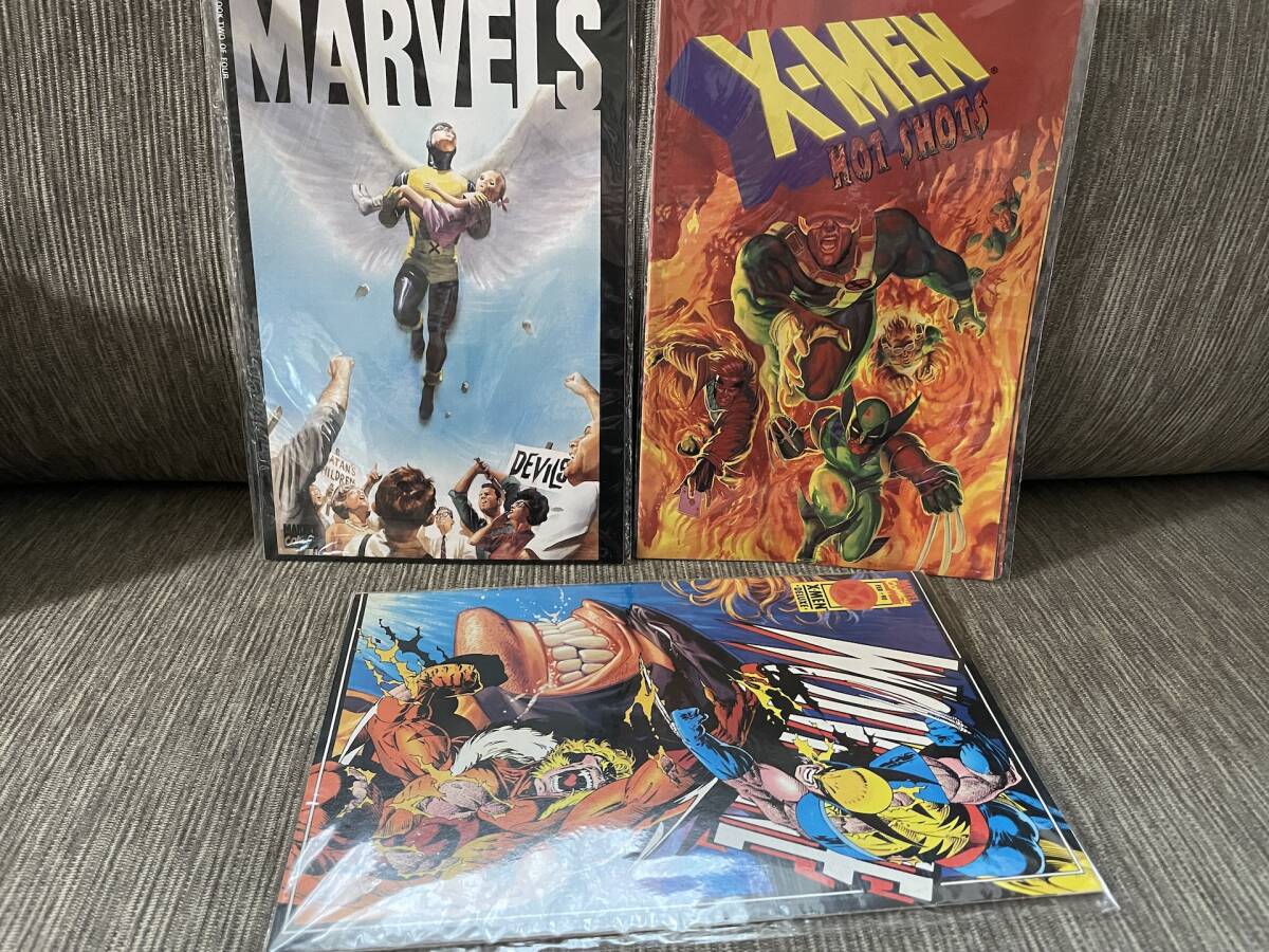◆ MARVEL COMICS X-MEN 3冊SET 未読.未開封品 洋書 アメコミ X-MEN ウルバリン ◆_画像1