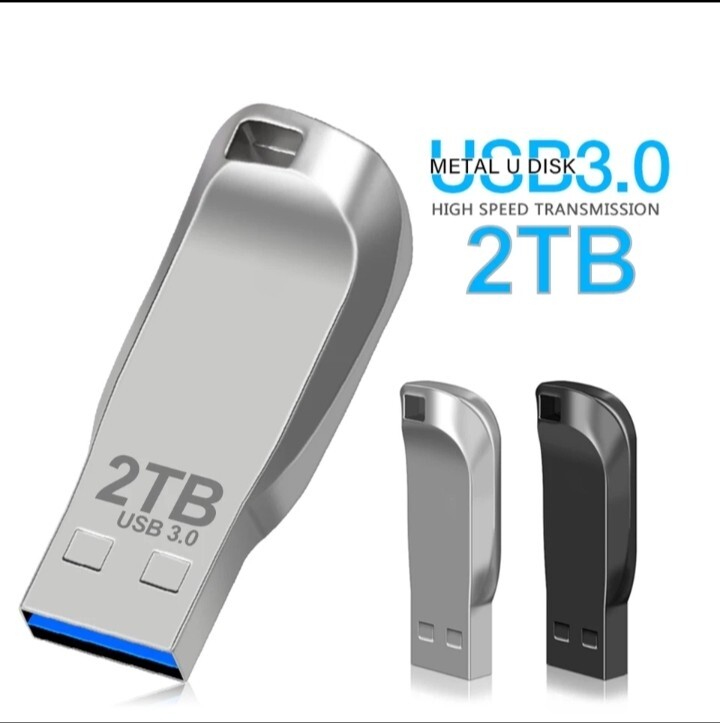 フラッシュドライブ 2TB 外付けSSD PC 用 USB 3.0 (430)_画像1