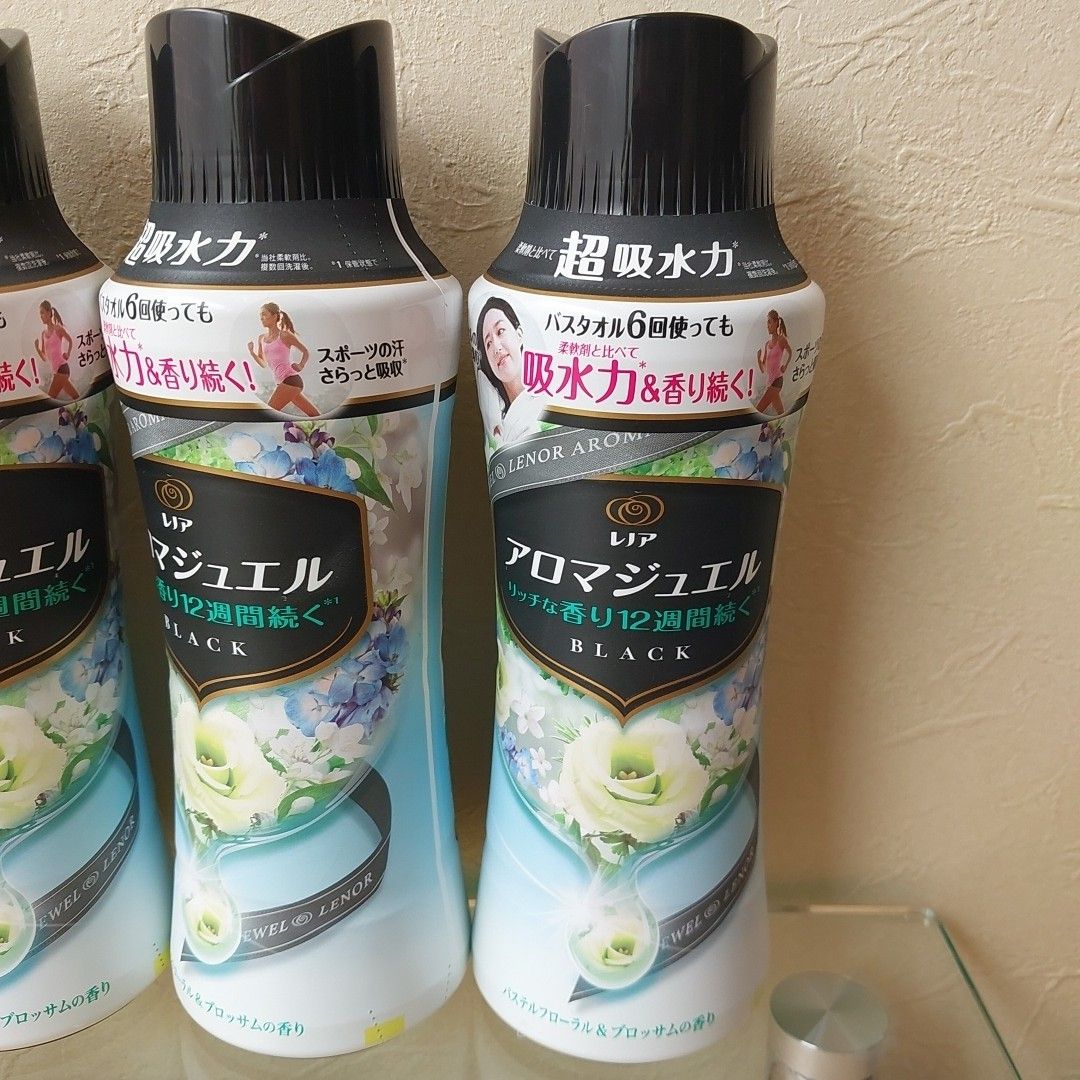 4点　レノアアロマジュエル パステルフローラル&ブロッサムの香り本体 470ml