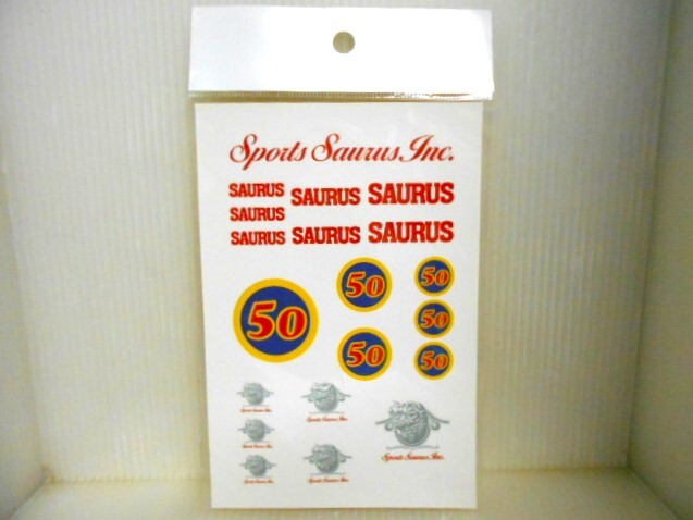 ☆☆　Sports Saurus SAURUS 50 ロゴシール スポーツザウルス 50 ザウルス　☆☆_画像1