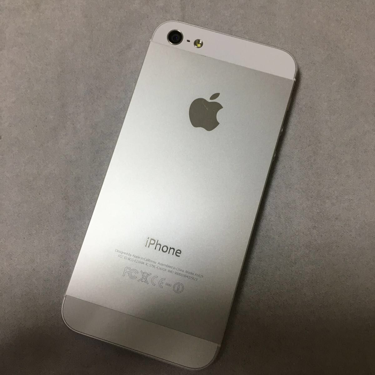 【ジャンク品】Apple iPhone 5 A1429 アクティベーションロック品 シルバー
