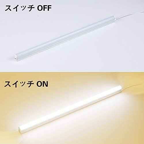 6000K-6500K 昼光色 led 18W 天井照明 直管 LED バーライト T5 器具一体型LED蛍光灯 ベースライト 4_画像2