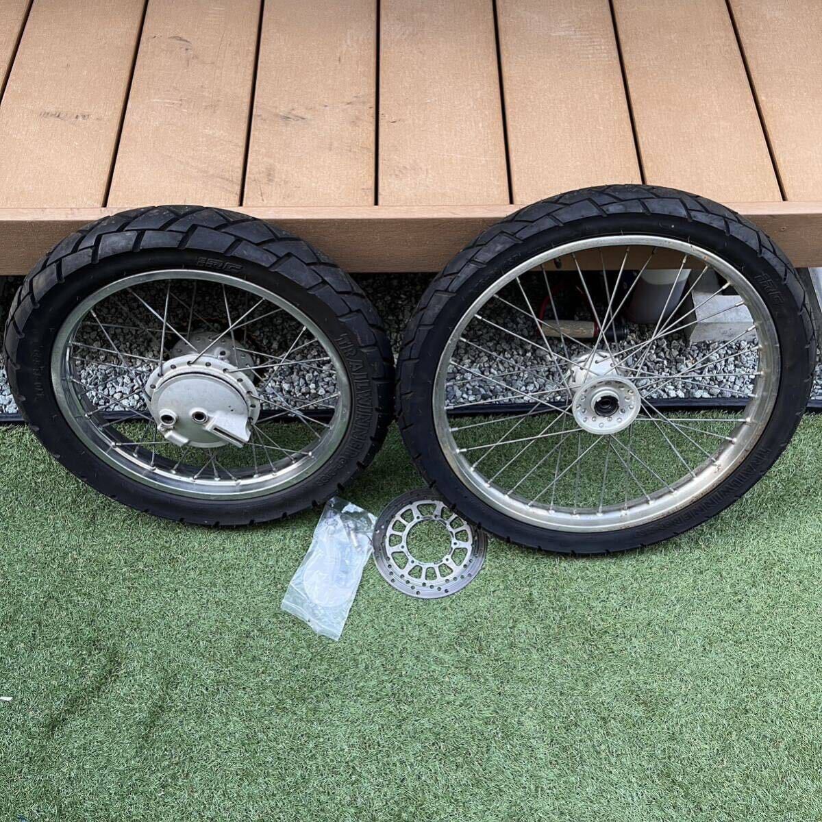 Yahoo!オークション - ヤマハ(YAMAHA) XTZ125 前後ホイール Yahoo!オークション - ヤマハ(YAMAHA) XTZ125 前後ホイール