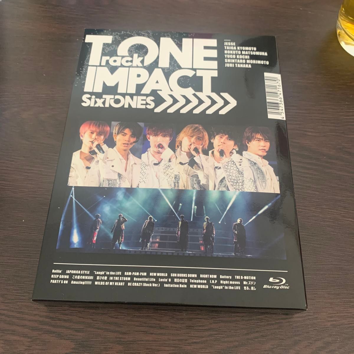 SixTONES LIVE DVD TrackONE -IMPACT- Blu-ray