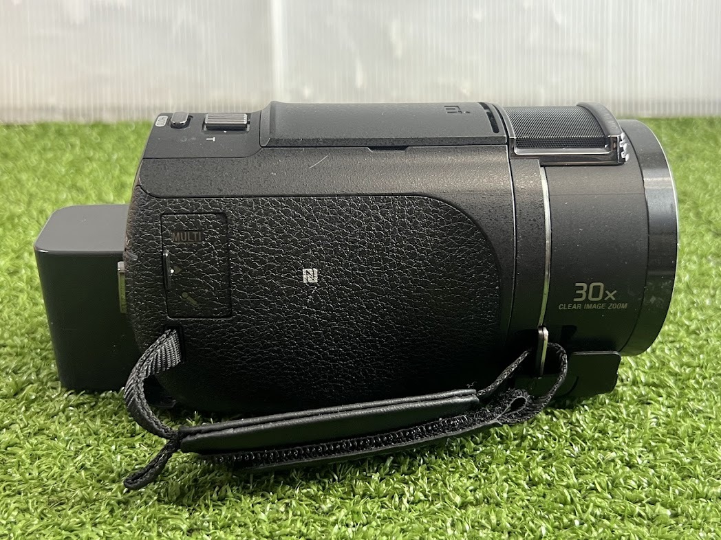 SONY/ Sony Handycam FDR-AX45 4K цифровая видео камера корпус * батарея есть текущее состояние б/у товар б/у товар (A108)