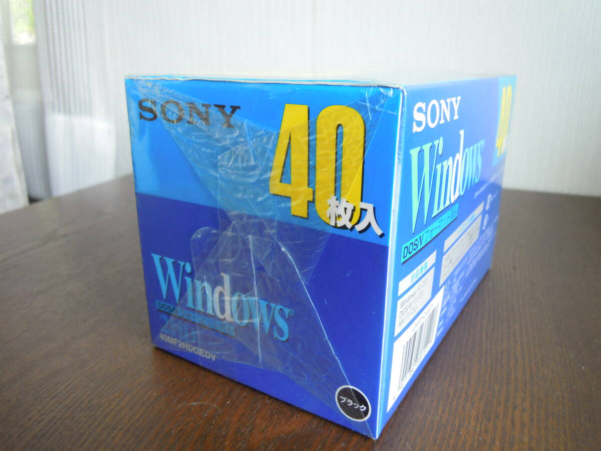 ◆SONY 3.5インチ 2HD フロッピーディスク 40枚 40MF2HDGEDV DOS/V対応◆未開封・送料込◆ 