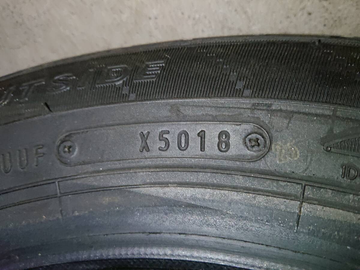 155/65R13 DUNLOP ENASAVE EC204 ほぼ新品 新車外し 2018年製 夏タイヤ 4本 _画像8