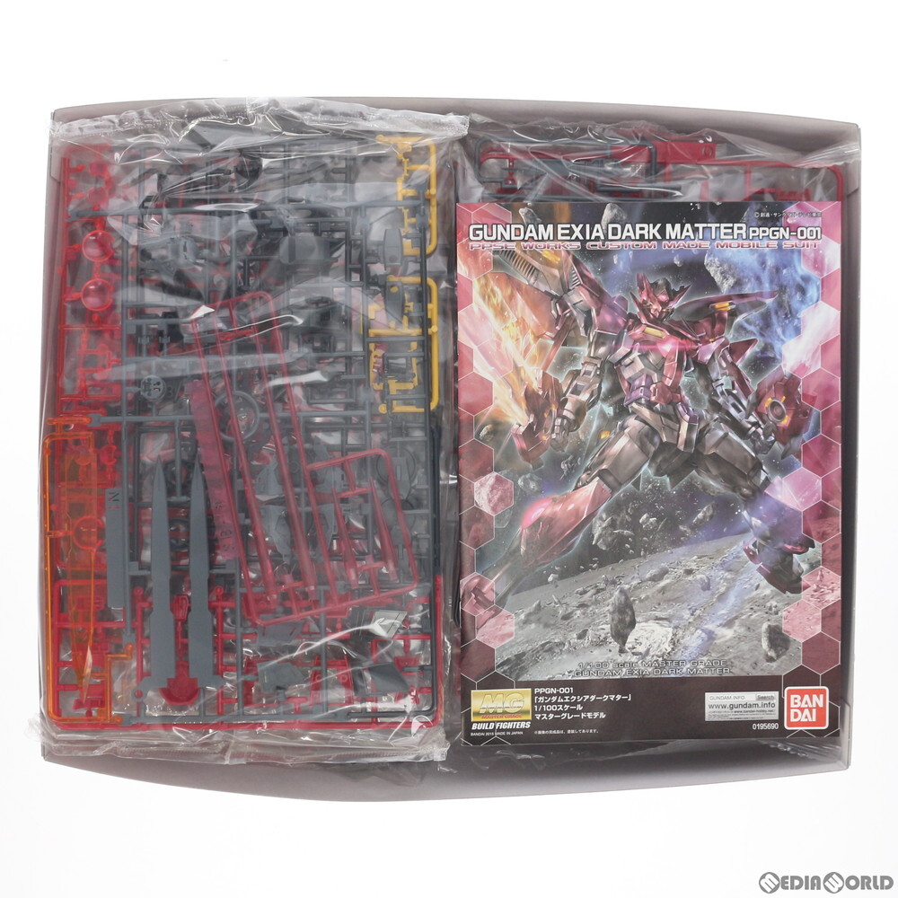 【中古】[PTM]MG 1/100 PPGN-001 ガンダムエクシアダークマター ガンダムビルドファイターズ プラモデル(0195690) バンダイ(63040667)_画像3