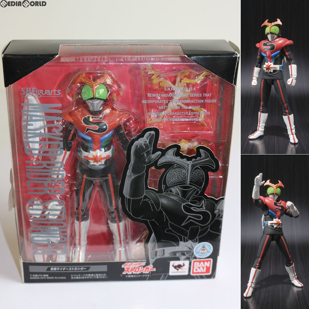 【中古】[FIG]S.H.Figuarts(フィギュアーツ) 仮面ライダーストロンガー 完成品 可動フィギュア バンダイ(61144411)_画像1