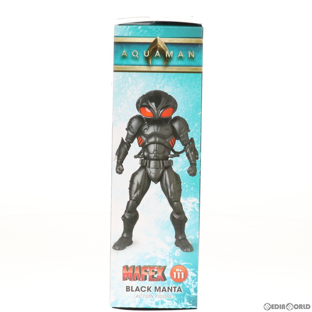 【中古】[FIG]マフェックス No.111 MAFEX BLACK MANTA(ブラックマンタ) AQUAMAN(アクアマン) 完成品 可動フィギュア メディコム・トイ(6114_画像3