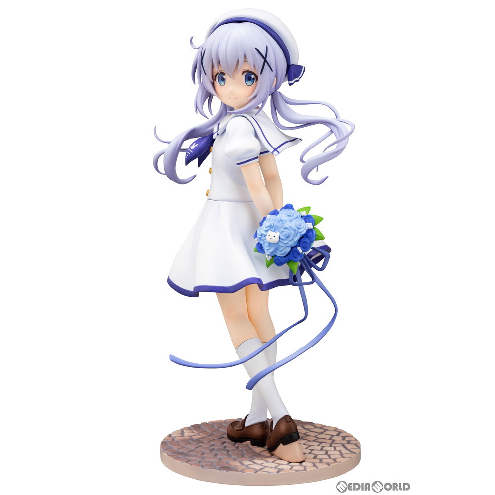 【中古】[FIG]チノ(Summer Uniform) ご注文はうさぎですか～～ 1/7 完成品 フィギュア(PF127) PLUM(プラム)(61147855)_画像1