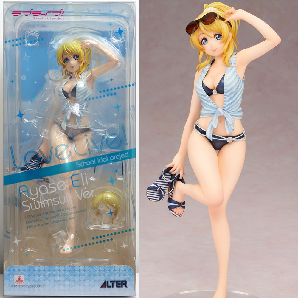 【中古】[FIG]絢瀬絵里(あやせえり) 水着Ver. ラブライブ! 1/7 完成品 フィギュア アルター(61149667)_画像1