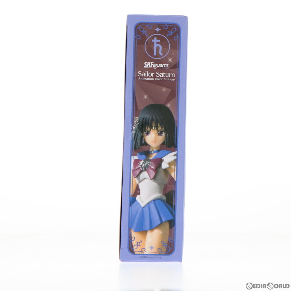 【中古】[FIG]S.H.Figuarts(フィギュアーツ) セーラーサターン -Animation Color Edition- 美少女戦士セーラームーン 完成品 可動フィギュ_画像5