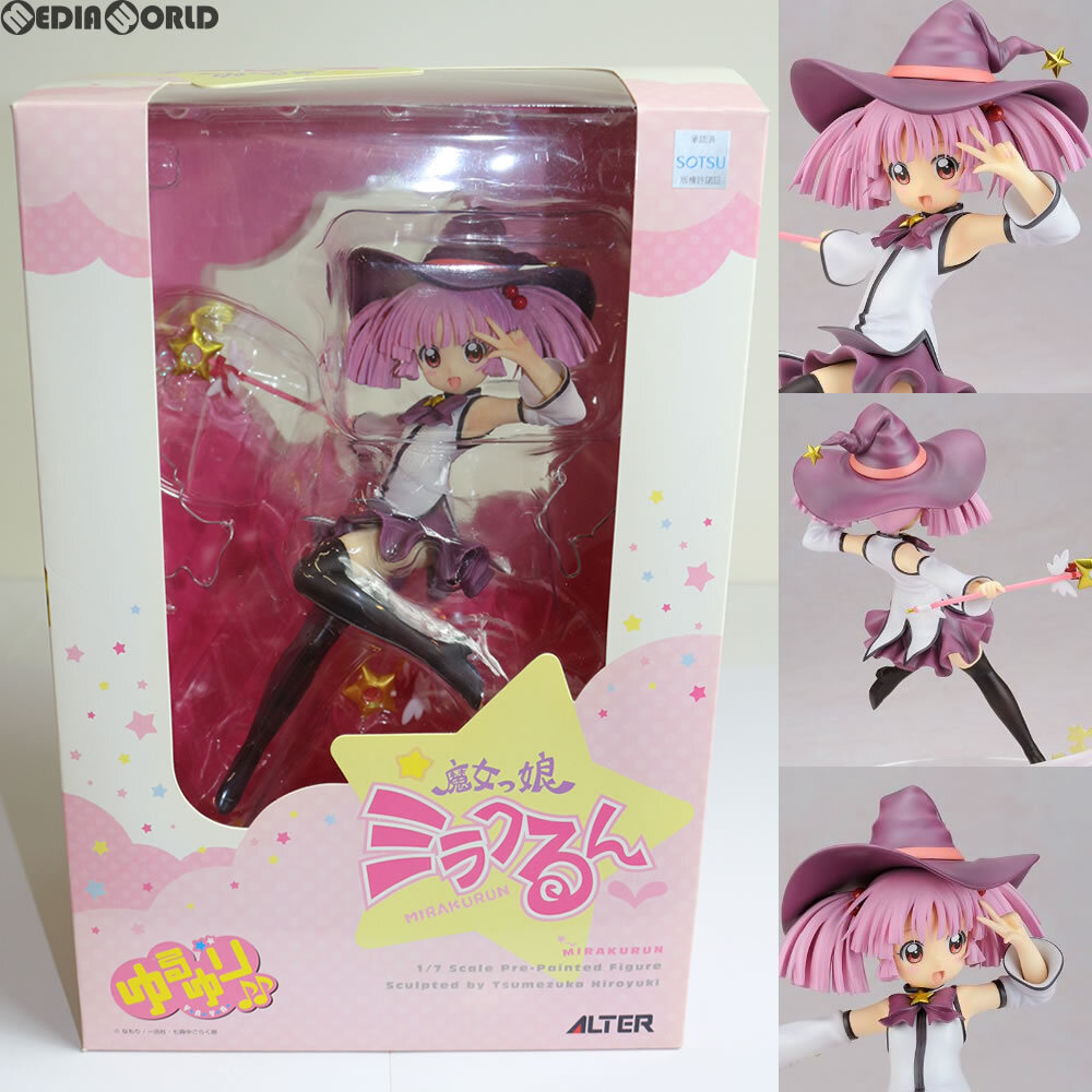 【中古】[FIG]魔女っ娘ミラクるん(Mirakurun) ゆるゆり♪♪ 1/7 完成品 フィギュア アルター(61152203)_画像1