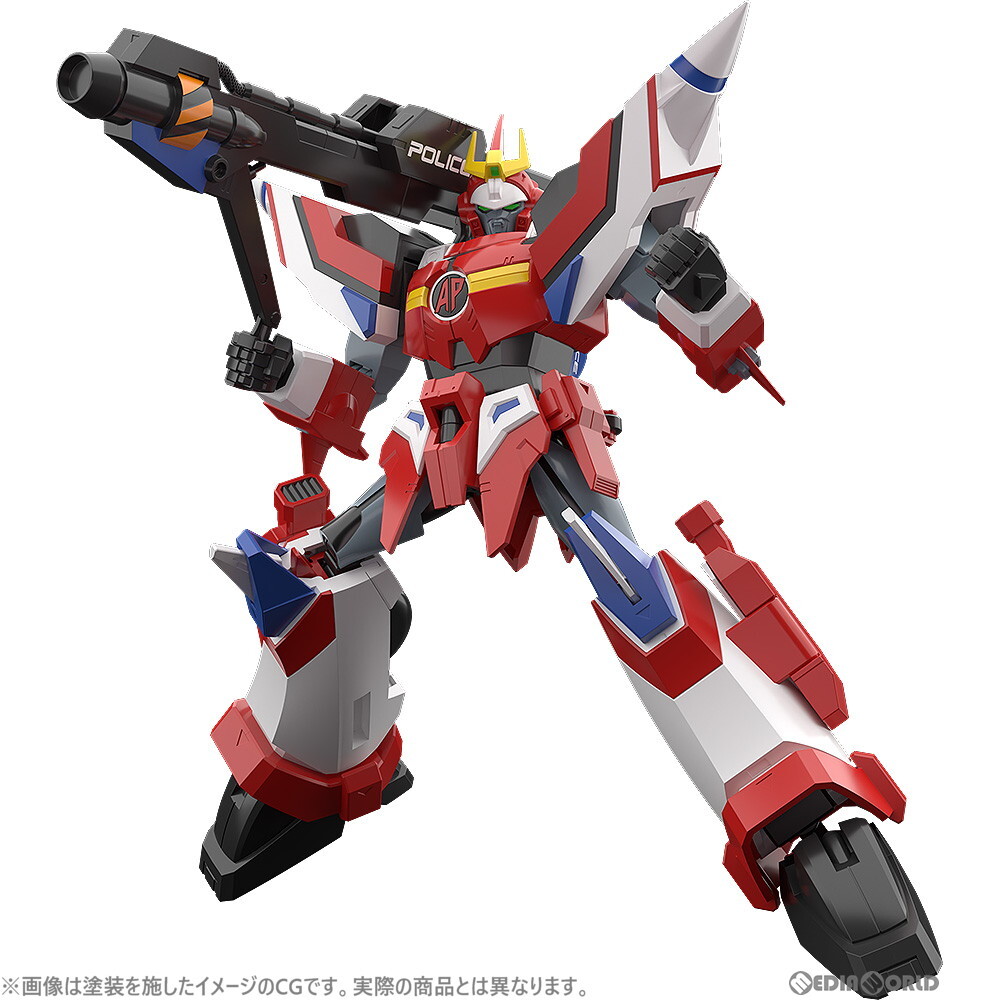 【中古】[PTM]MODEROID(モデロイド) ハイパーレッドジャックアーマー 機甲警察メタルジャック プラモデル グッドスマイルカンパニー(630387_画像1