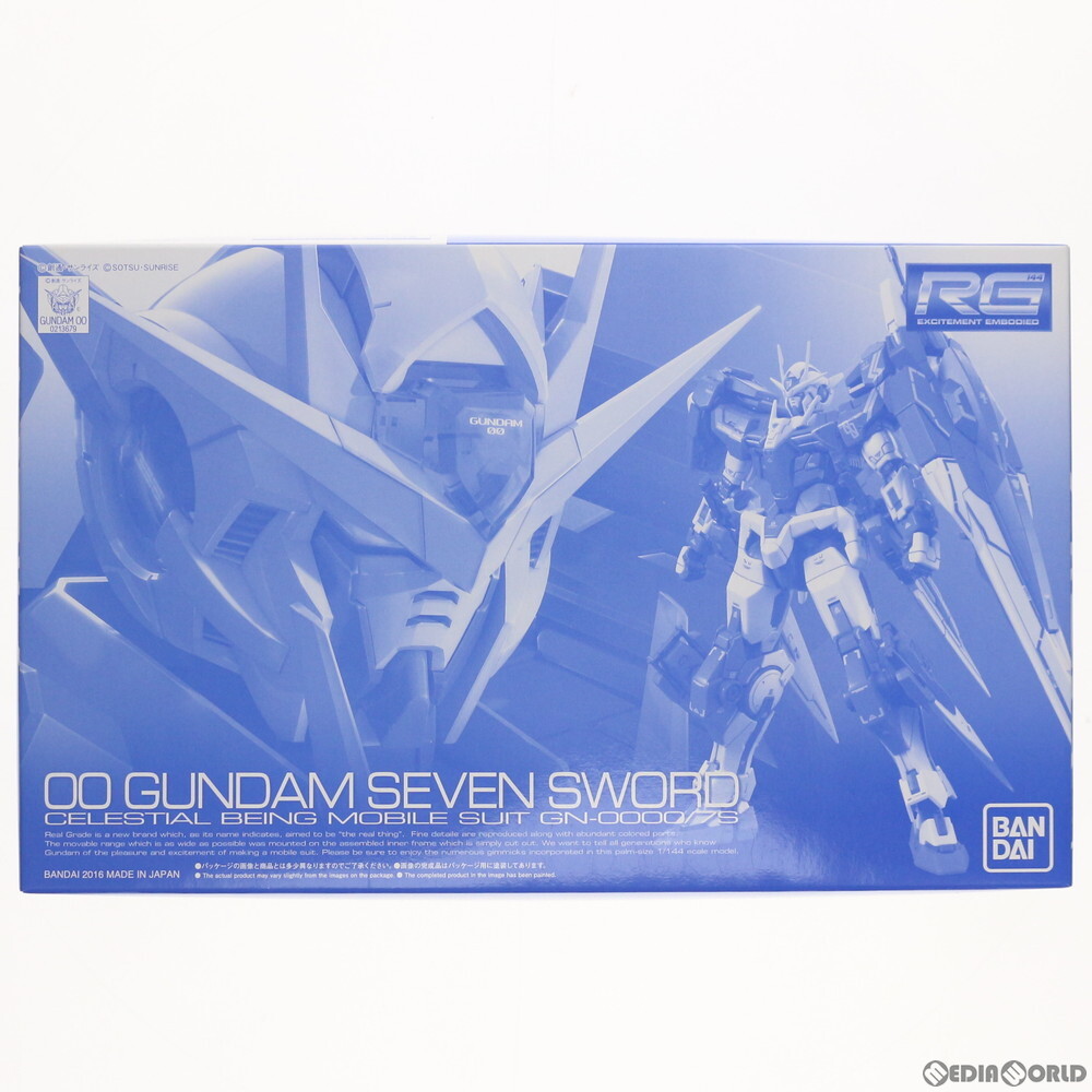 【中古】[PTM]イベント&プレミアムバンダイ限定 RG 1/144 GN-0000/7S ダブルオーガンダム セブンソード 機動戦士ガンダム00V(ダブルオーブ_画像1