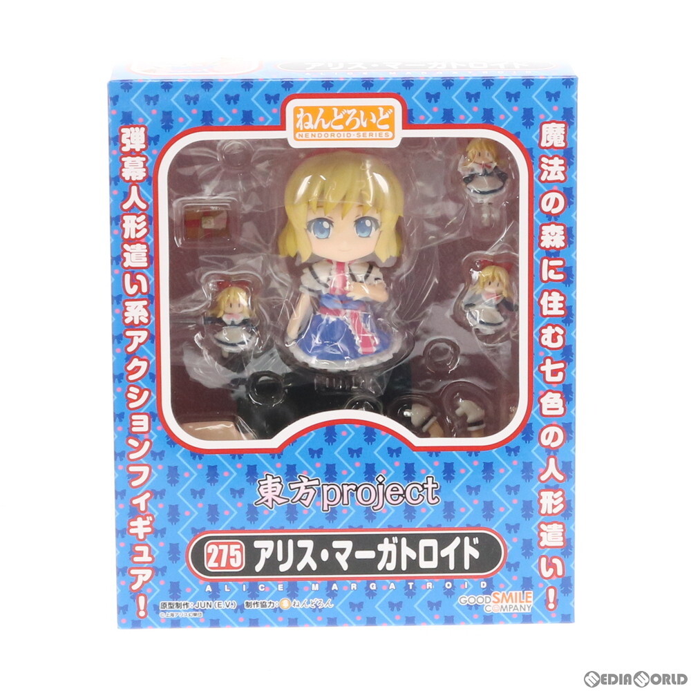 【中古】[FIG]ねんどろいど 275 アリス・マーガトロイド 東方Project 完成品 可動フィギュア GOODSMILE ONLINE SHOP&一部店舗限定 グッドス_画像2