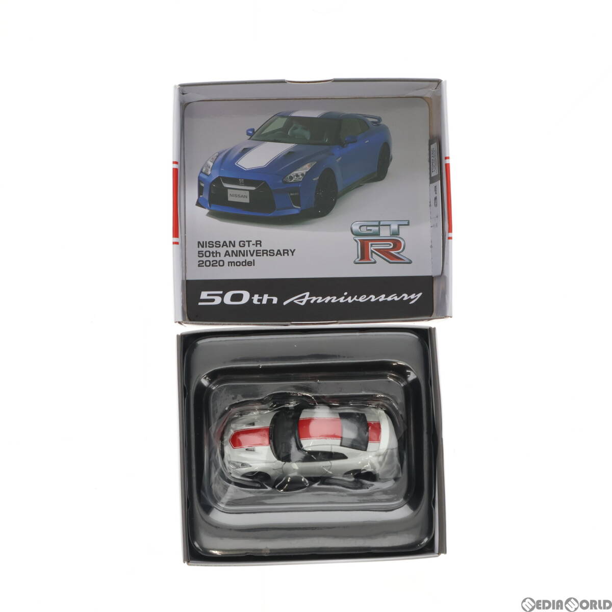 【中古】[MDL]トミカリミテッドヴィンテージ NEO LV-N200c NISSAN GT-R 50th ANNIVERSARY(ホワイト) 1/64 完成品 ミニカー(310907) TOMYTEC_画像1