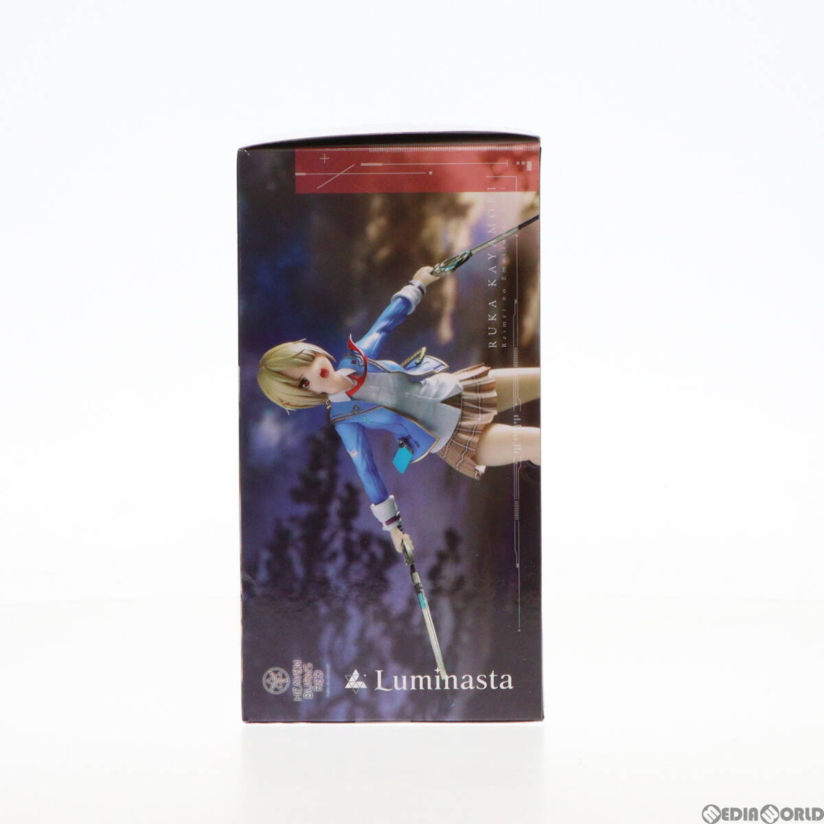 【中古】[FIG]茅森月歌-黎明のエモーショナル・ソウル(かやもりるか) ヘブンバーンズレッド Luminasta『茅森月歌-黎明のエモーショナル・ソ_画像2