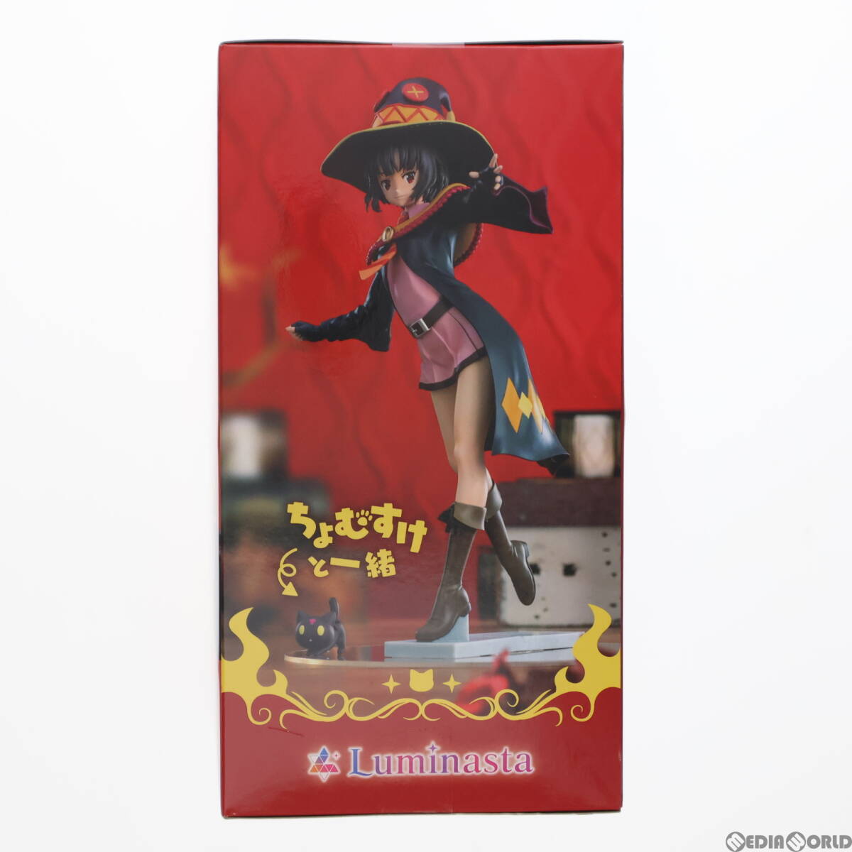 【中古】[FIG]めぐみん この素晴らしい世界に爆焔を! Luminasta『めぐみん』～ちょむすけと一緒～ フィギュア プライズ(1110799) セガ(6172_画像2