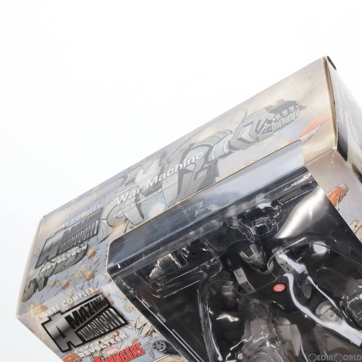 【中古】[FIG]フィギュアコンプレックス アメイジングヤマグチ No.016 War machine(ウォーマシン) アイアンマン 完成品 可動フィギュア 海の画像4