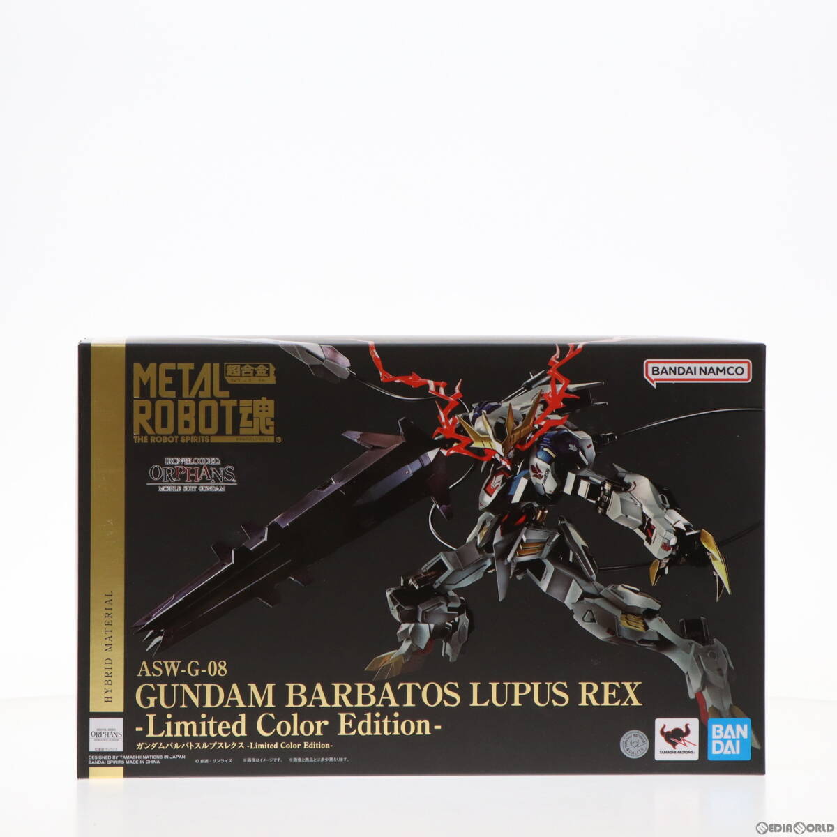 【中古】[FIG]METAL ROBOT魂(SIDE MS) ガンダムバルバトスルプスレクス -Limited Color Edition- 機動戦士ガンダム 鉄血のオルフェンズ 完_画像1