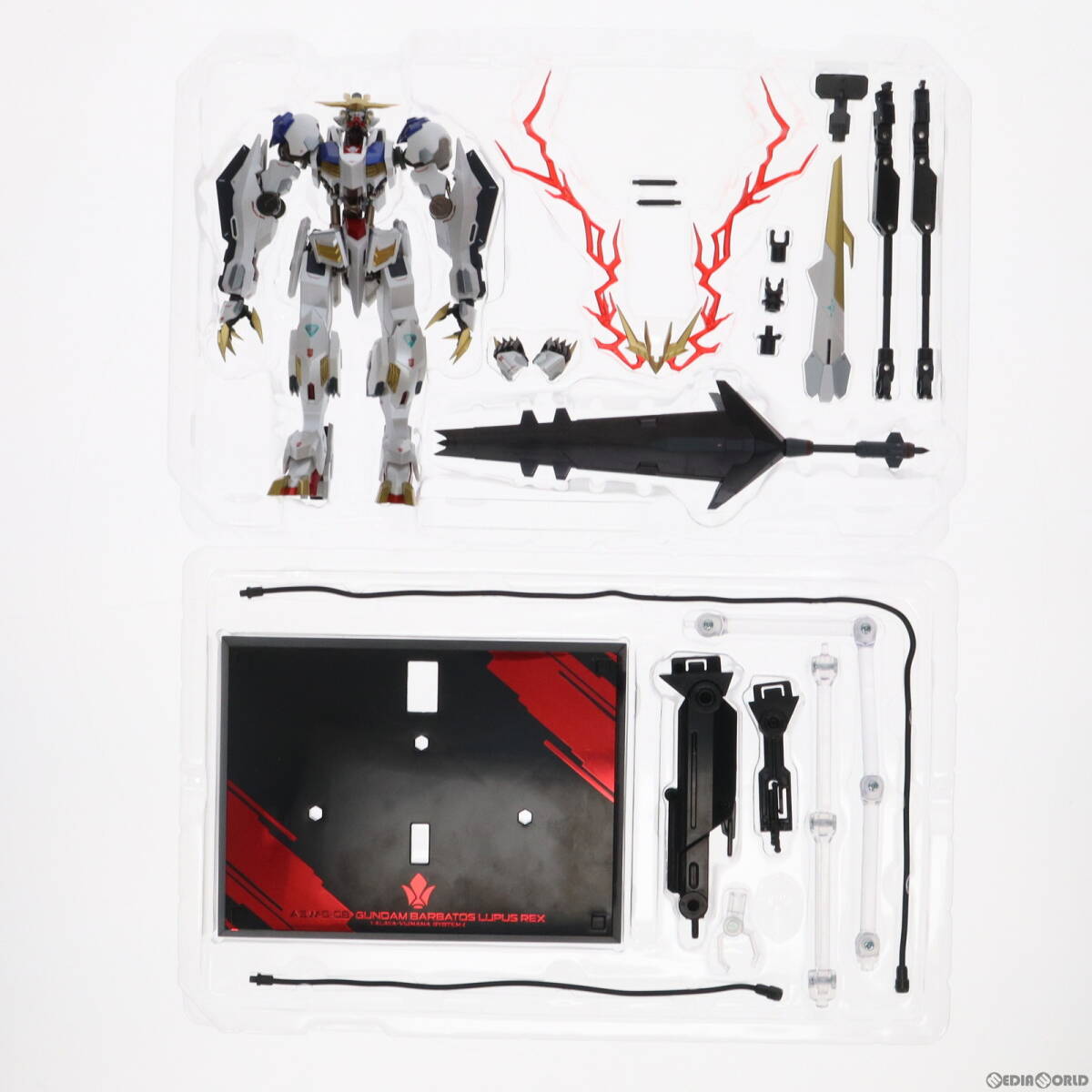 【中古】[FIG]METAL ROBOT魂(SIDE MS) ガンダムバルバトスルプスレクス -Limited Color Edition- 機動戦士ガンダム 鉄血のオルフェンズ 完_画像9