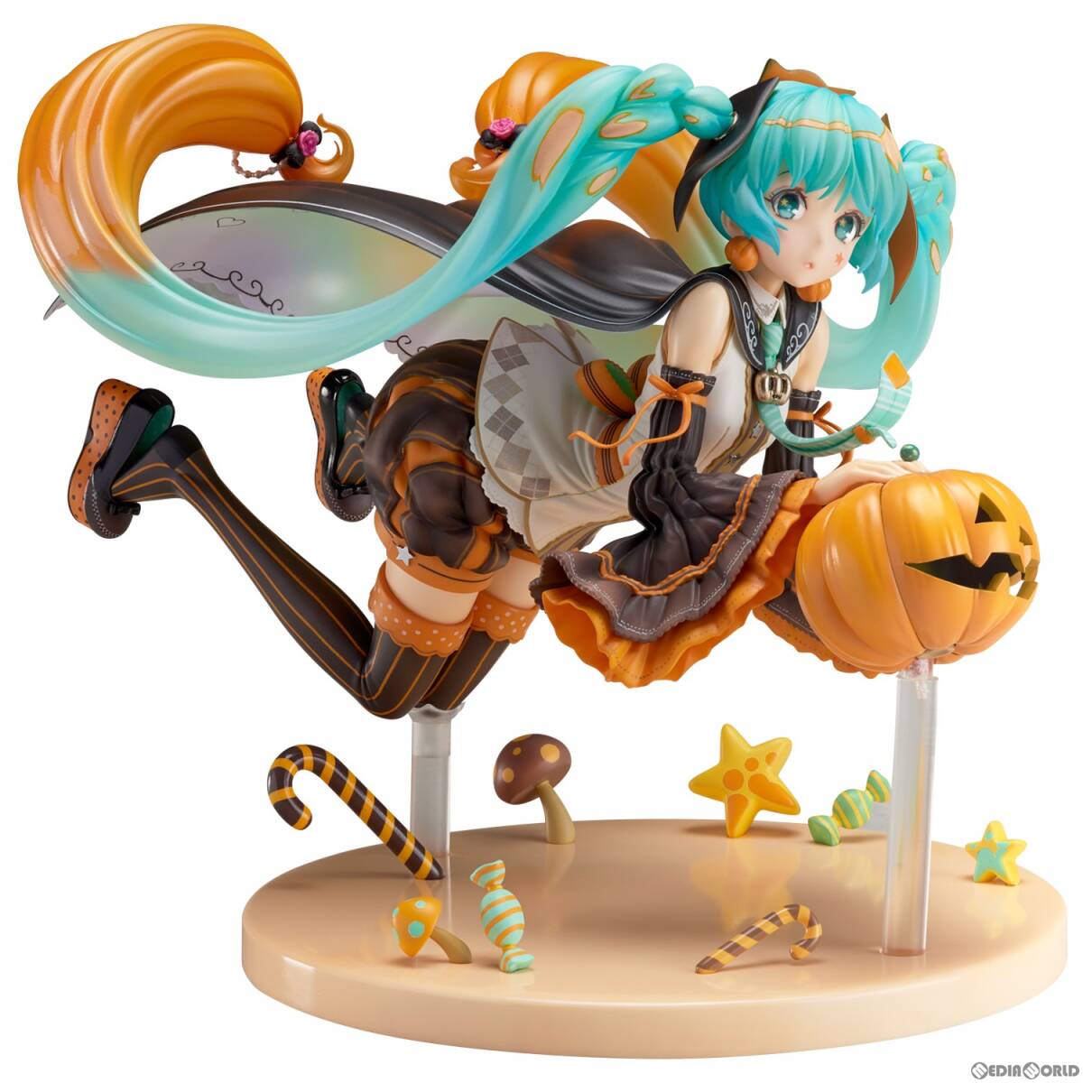 【中古】[FIG](再販)初音ミク「TRICK or MIKU」 illustration by 左 キャラクター・ボーカル・シリーズ01 初音ミク 完成品 フィギュア ユニ_画像1