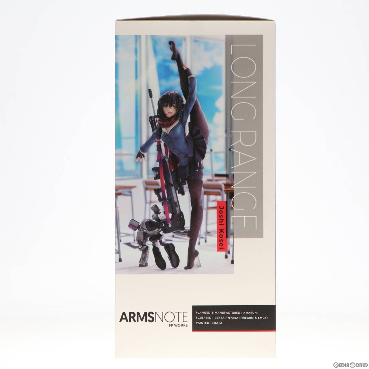 【中古】[FIG]あみあみ限定 ロングレンジ・ジョシコウセイ ARMS NOTE(アームズノート) 1/7 完成品 フィギュア あみあみ×AMAKUNI(アマクニ)_画像4