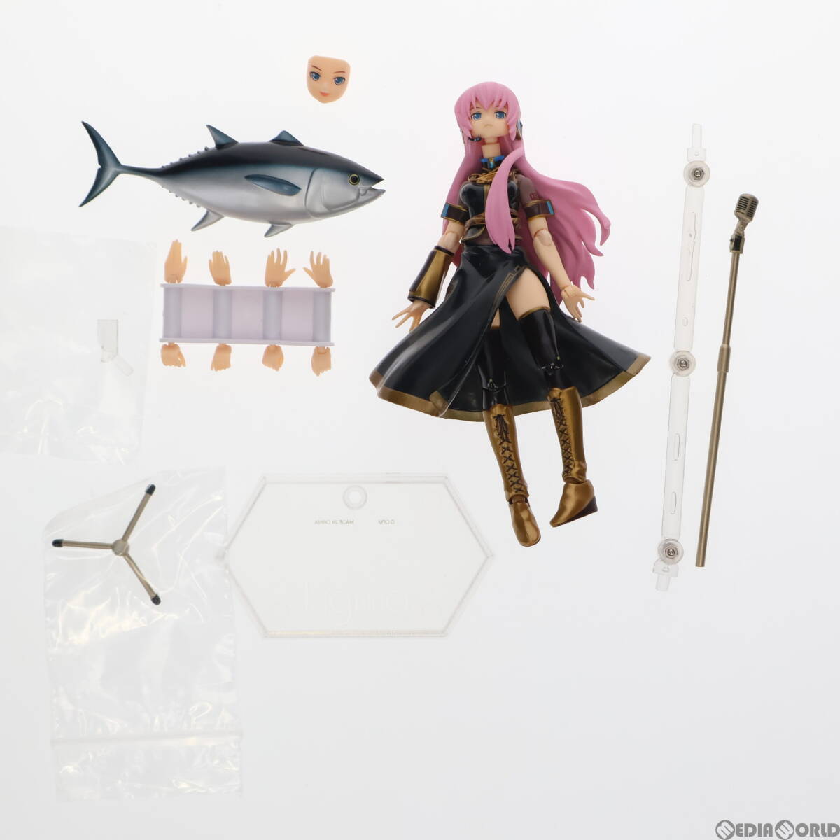 【中古】[FIG]figma(フィグマ) 082 巡音ルカ(めぐりねるか) キャラクター・ボーカル・シリーズ03 巡音ルカ 完成品 可動フィギュア マックス_画像1