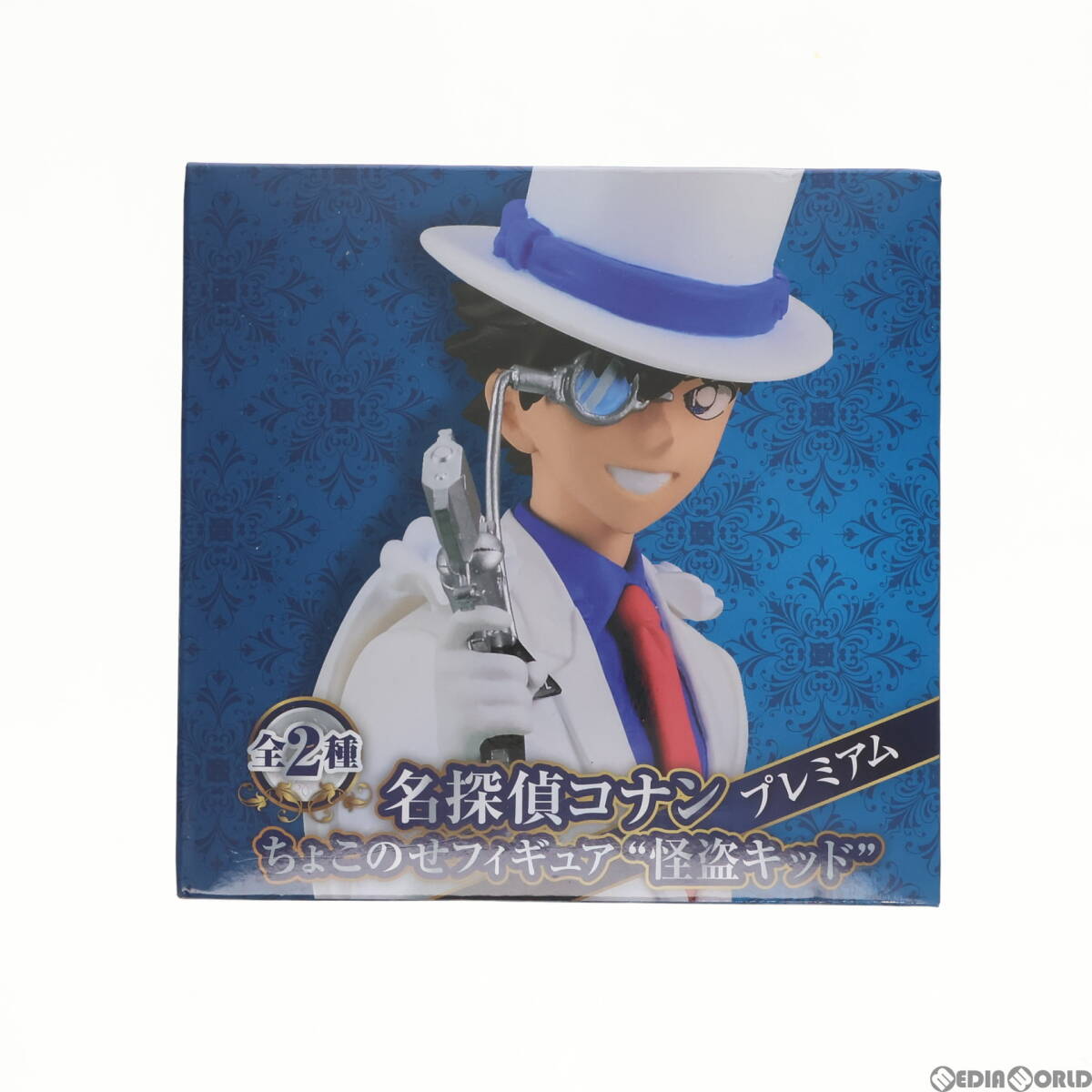 【中古】[FIG]怪盗キッド(トランプ銃) 名探偵コナン プレミアムちょこのせフィギュア プライズ(1030953) セガ(61729906)_画像1