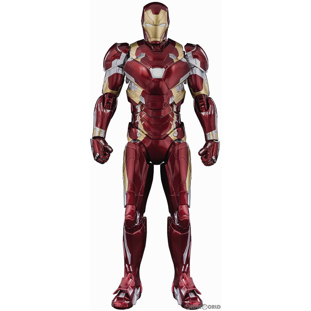 【中古】[FIG]DLX Iron Man Mark 46(DLX アイアンマン・マーク46) Marvel Studios' The Infinity Saga(マーベル・スタジオ『インフィニティ_画像1