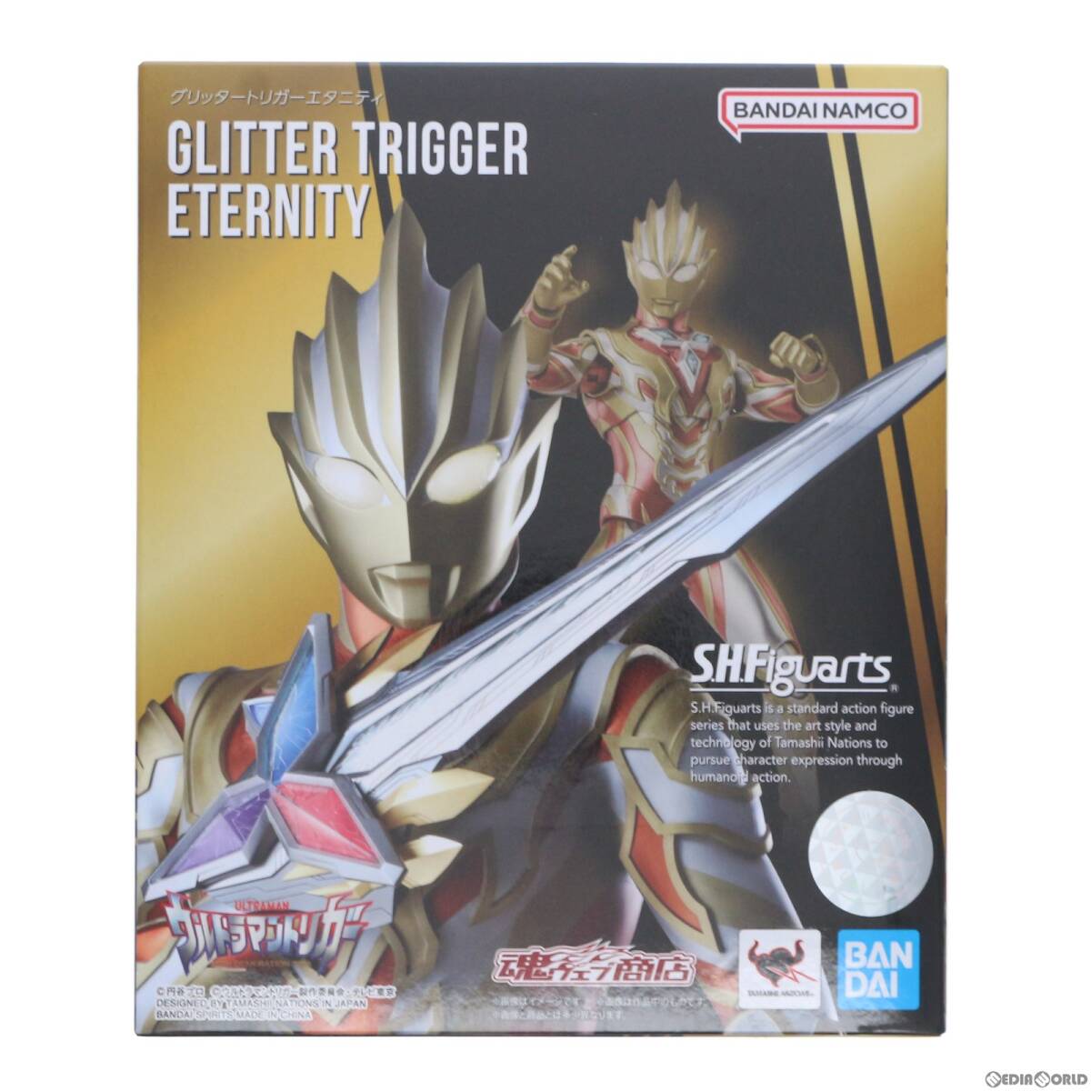 【中古】[FIG]魂ウェブ商店限定 S.H.Figuarts(フィギュアーツ) グリッタートリガーエタニティ ウルトラマントリガー NEW GENERATION TIGA_画像1