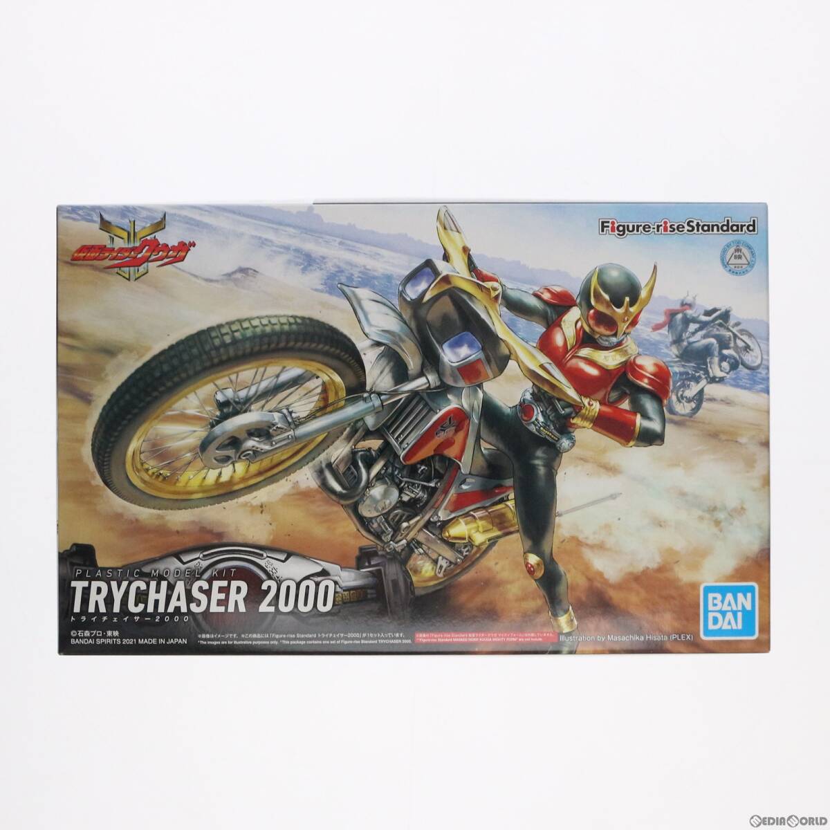 【中古】[PTM]Figure-rise Standard(フィギュアライズ スタンダード) トライチェイサー2000 仮面ライダークウガ プラモデル(5062014) バン_画像1