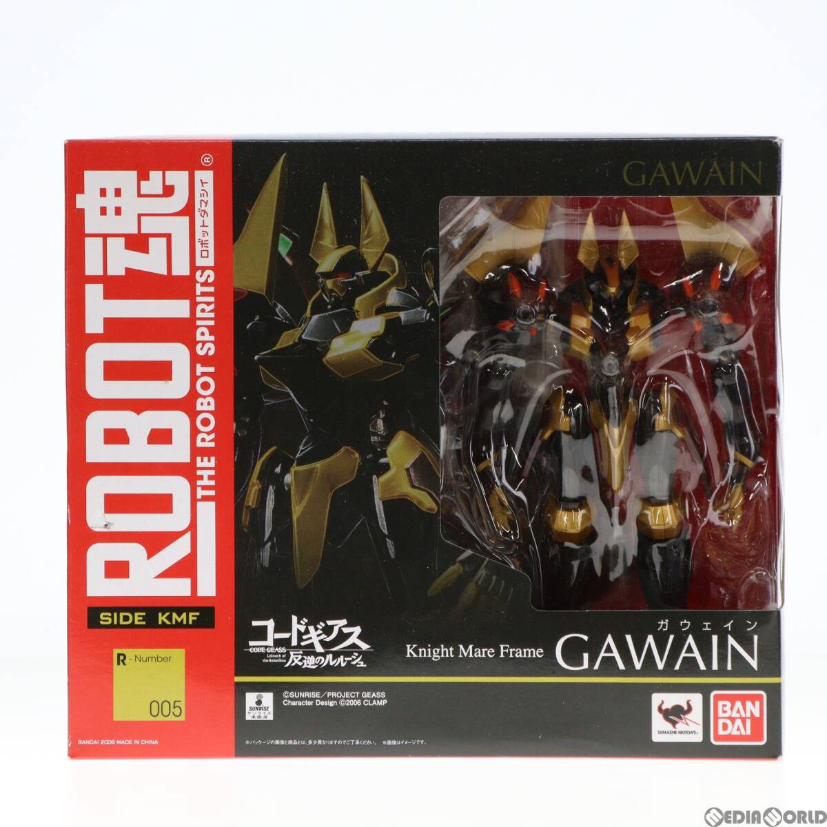 【中古】[FIG]ROBOT魂(SIDE KMF) ガウェイン コードギアス 反逆のルルーシュ 完成品 可動フィギュア バンダイ(61153949)_画像1