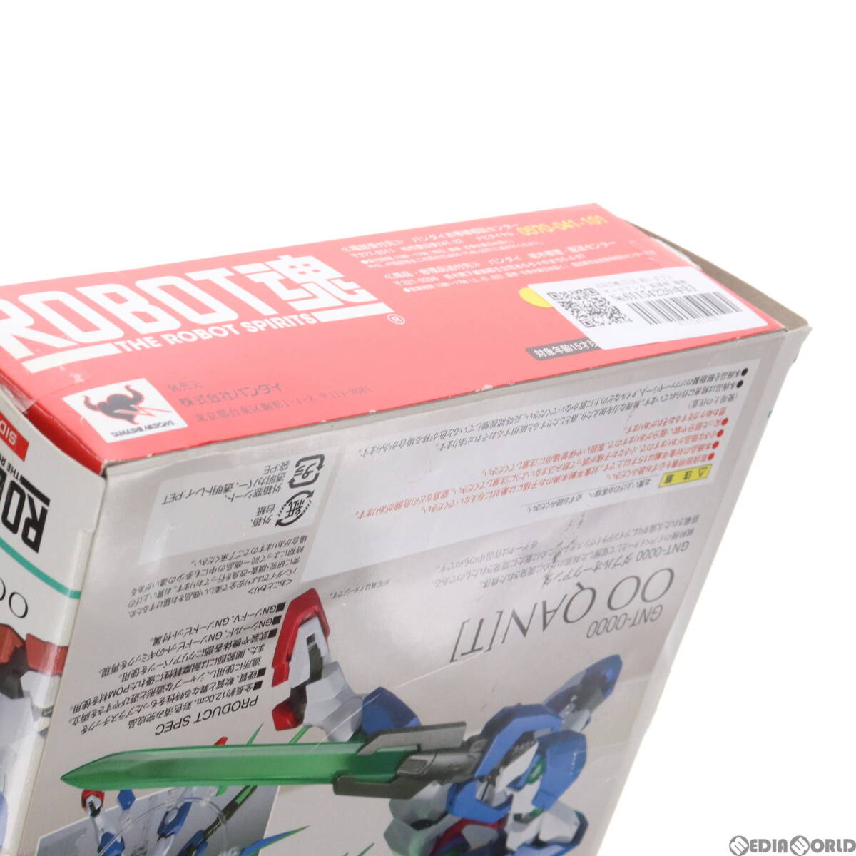 【中古】[FIG]ROBOT魂(SIDE MS) ダブルオークアンタ 劇場版 機動戦士ガンダム00(ダブルオー) -A wakening of the Trailblazer- 完成品 可動_画像3