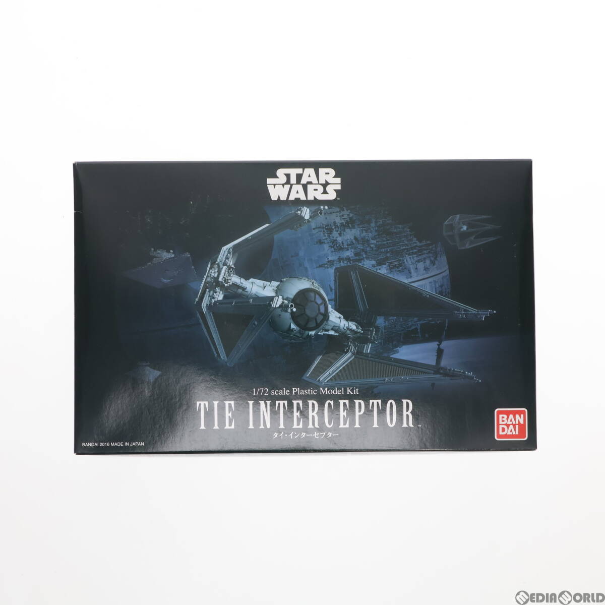 【中古】[PTM]1/72 タイ・インターセプター STAR WARS(スター・ウォーズ) エピソード6/ジェダイの帰還 プラモデル バンダイ(63043049)_画像1