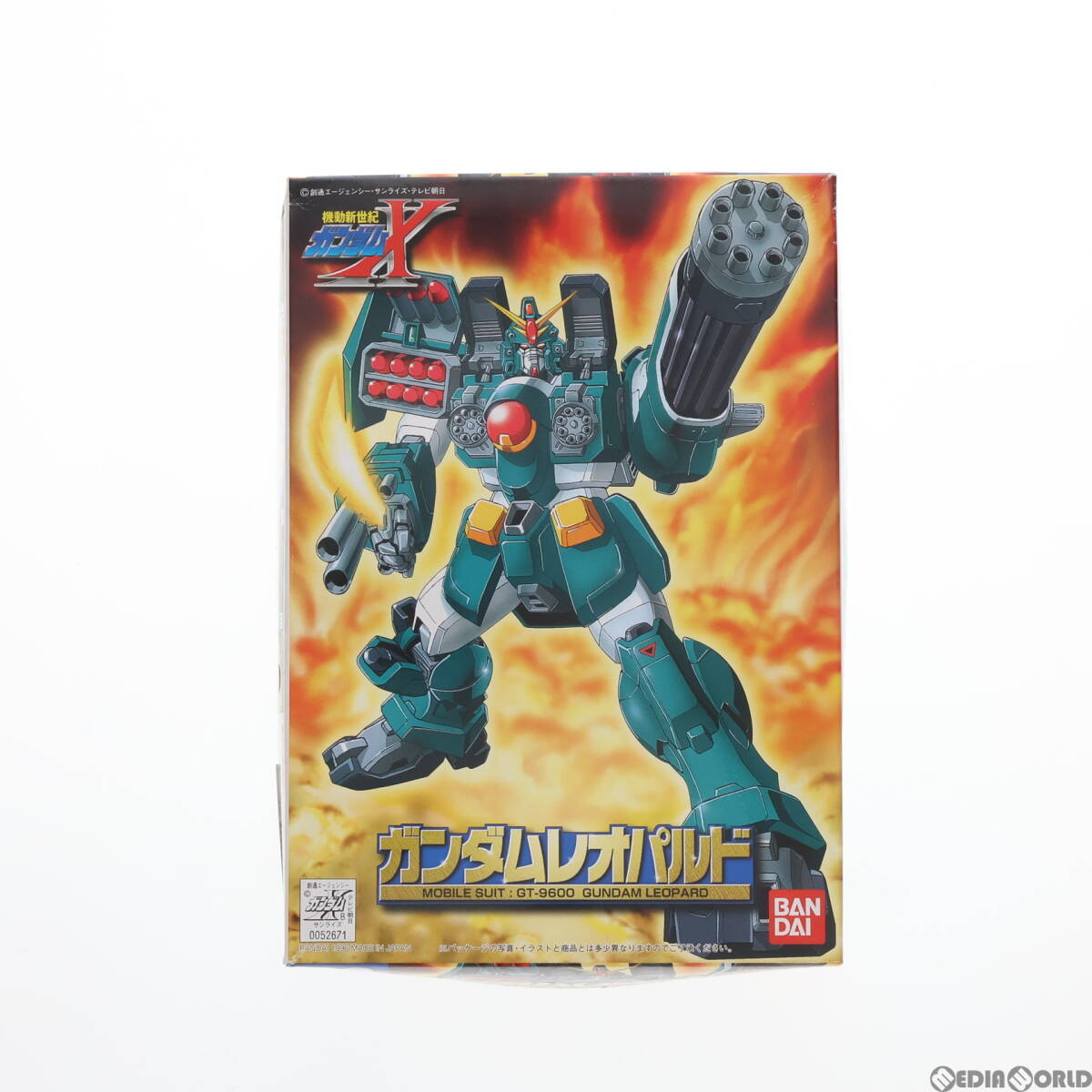 【中古】[PTM]ガンダムXシリーズ No.03 1/144 ガンダムレオパルド GT-9600 機動新世紀 ガンダムX プラモデル バンダイ(63043150)_画像1