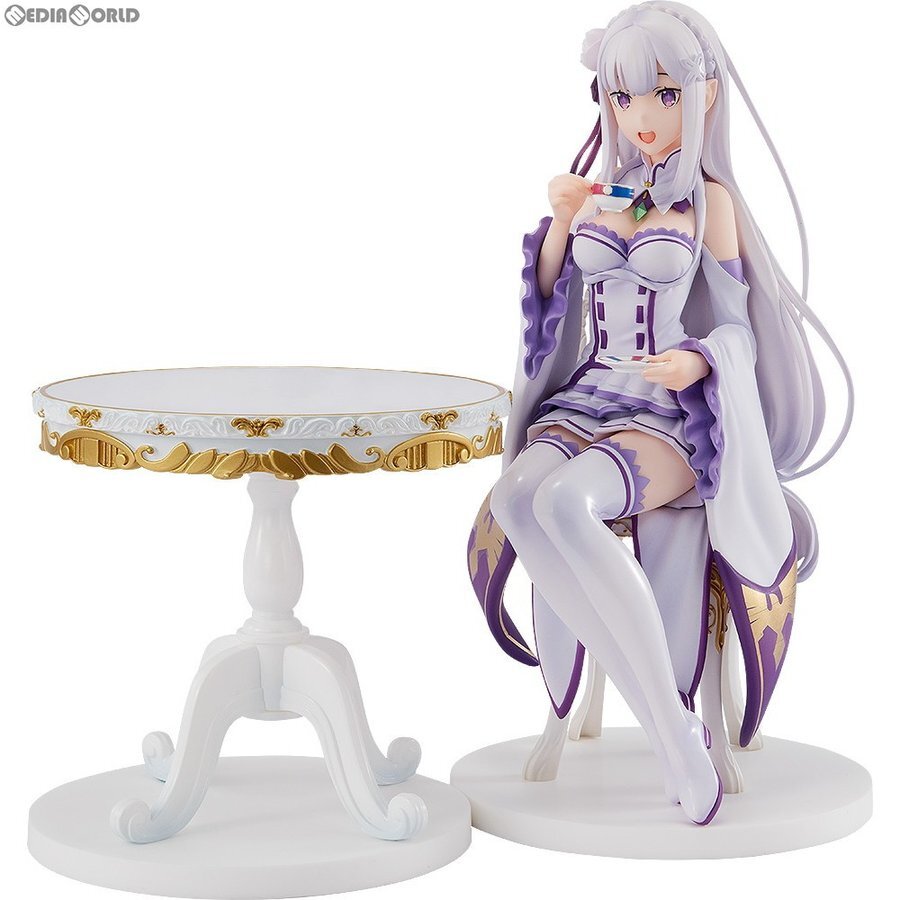 【中古】[FIG]エミリア お茶会Ver. Re:ゼロから始める異世界生活 1/7 完成品 フィギュア KADOKAWA(カドカワ)(61149153)_画像1