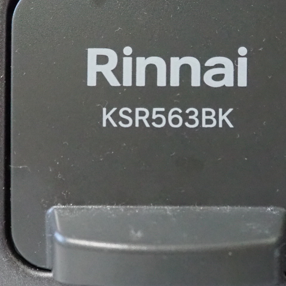  работоспособность не проверялась Rinnai газовая плитка 2.KSR563BK Rinnai 140 размер 