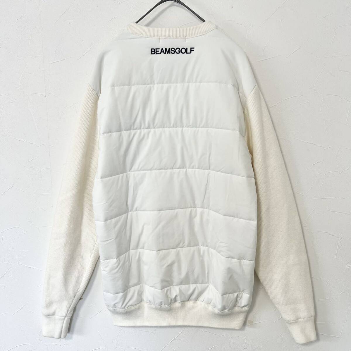 BEAMS GOLF ビームスゴルフ ダウン×ニット 異素材mix ブルゾン S BEAMS GOLF ビームスゴルフ ダウン×ニット 異素材mix ブルゾン S