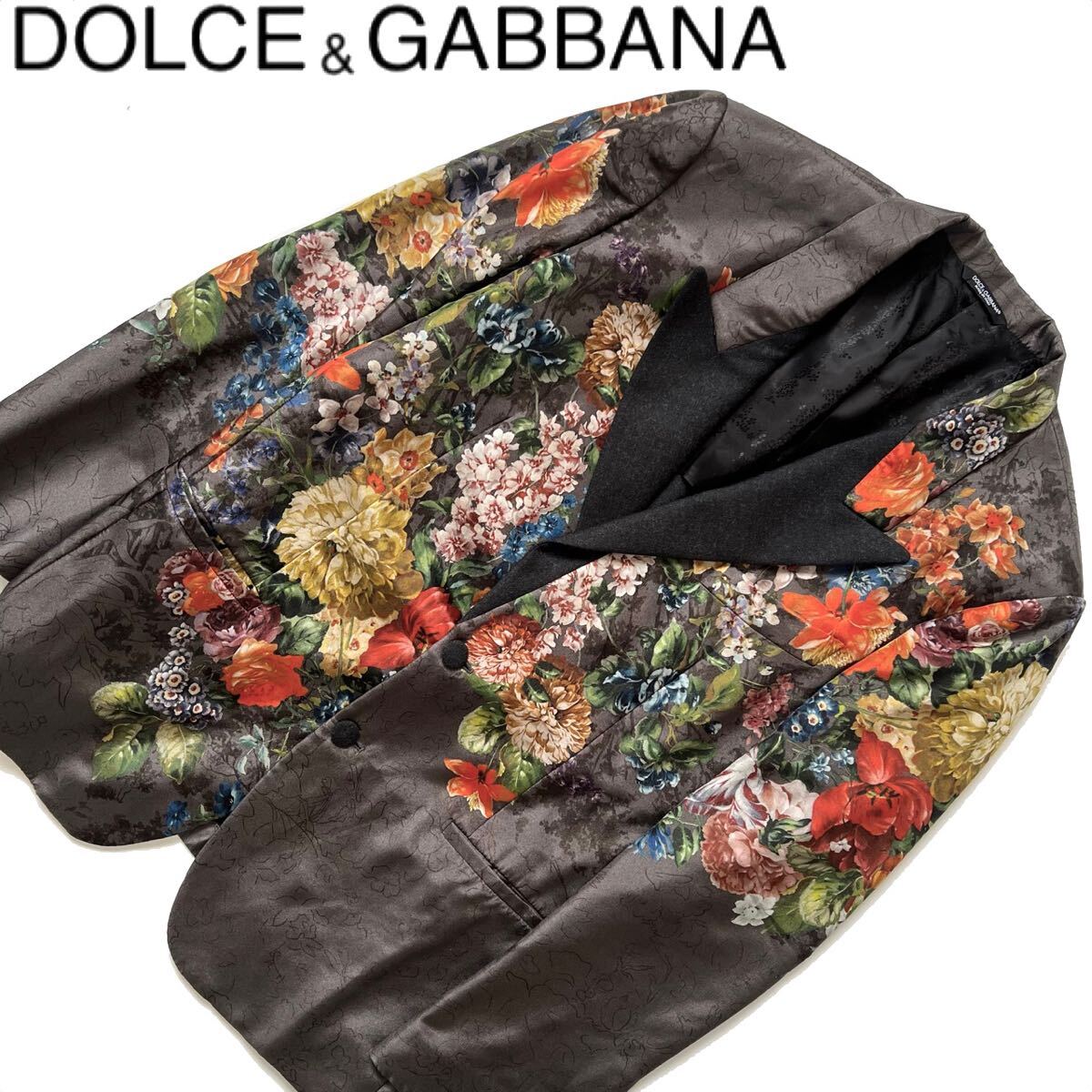 Dolce&Gabbana ドルガバ テーラードジャケット 花柄 メンズ XXL Dolce&Gabbana ドルガバ テーラードジャケット 花柄 メンズ XXL