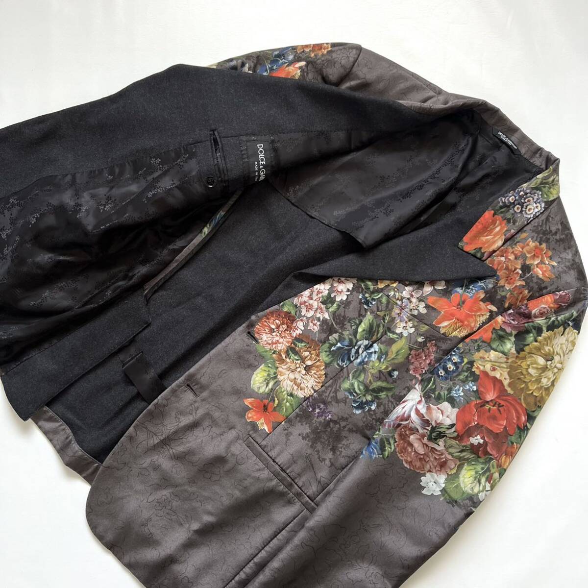Dolce&Gabbana ドルガバ テーラードジャケット 花柄 メンズ XXL Dolce&Gabbana ドルガバ テーラードジャケット 花柄 メンズ XXL