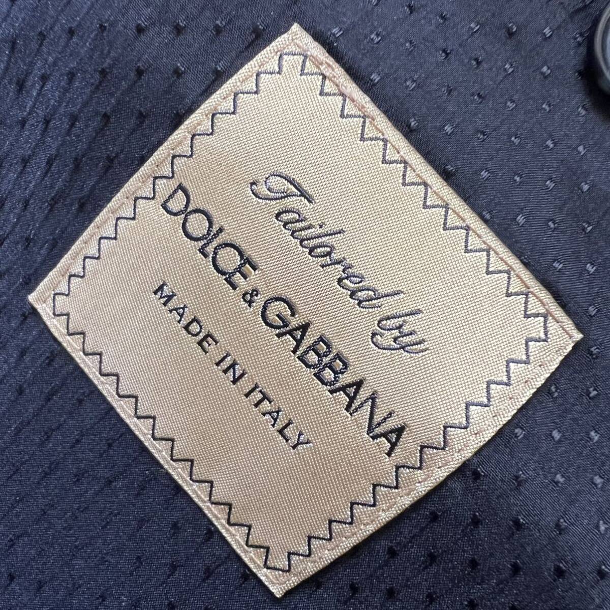 【送料無料】Dolce&Gabbana ドルガバ 蜂　王冠　刺繍　テーラードジャケット　50 XL メンズ　ブラック　黒　ドルチェ＆ガッバーナ スーツ