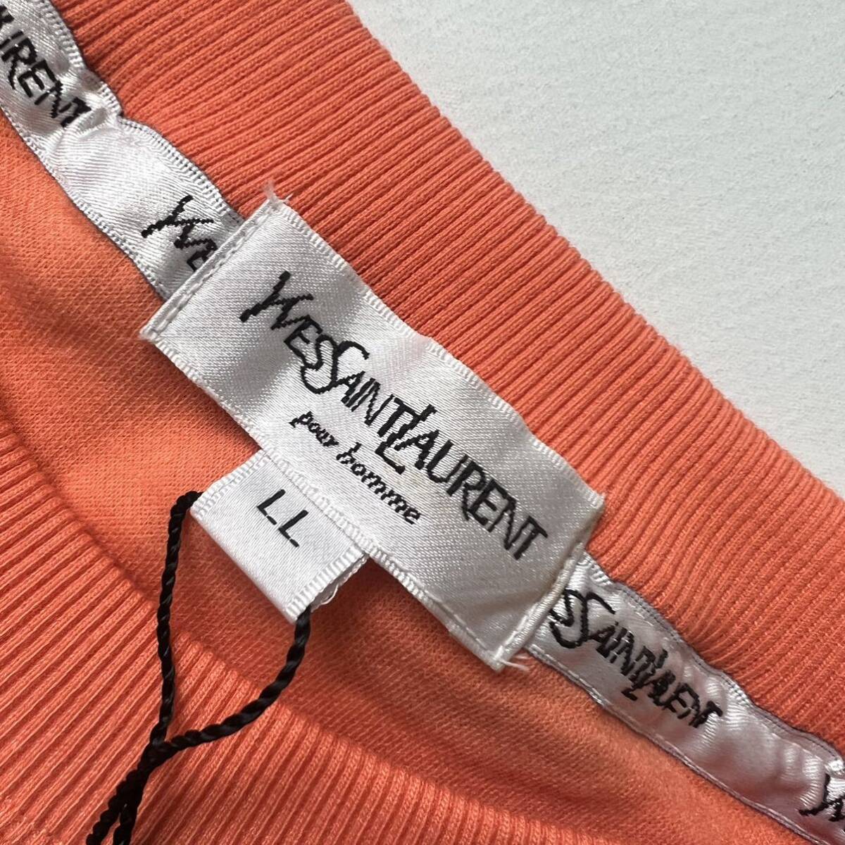 【送料無料】【新品】イブサンローラン　セットアップ　スウェット　パンツ　メンズ　ロゴ刺繍　Yves Saint Laurent XL トレーナー　LL_画像7