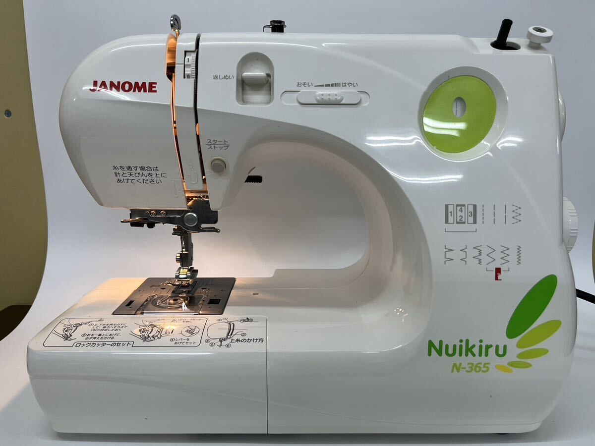 [1 иен старт!]JANOME электронный швейная машина Janome швейная машина электризация подтверждено код нет утиль 