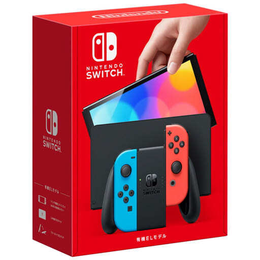 [ Honshu free shipping ] unopened *Nintendo Switch body ( have machine EL model ) neon blue / neon red 