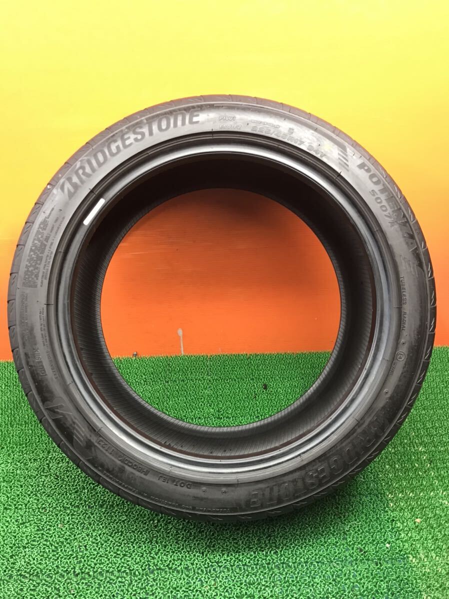 9r-322) 225/45R17 BRIDGESTONE Potenza S007A 2023年 8分山 1本_画像3