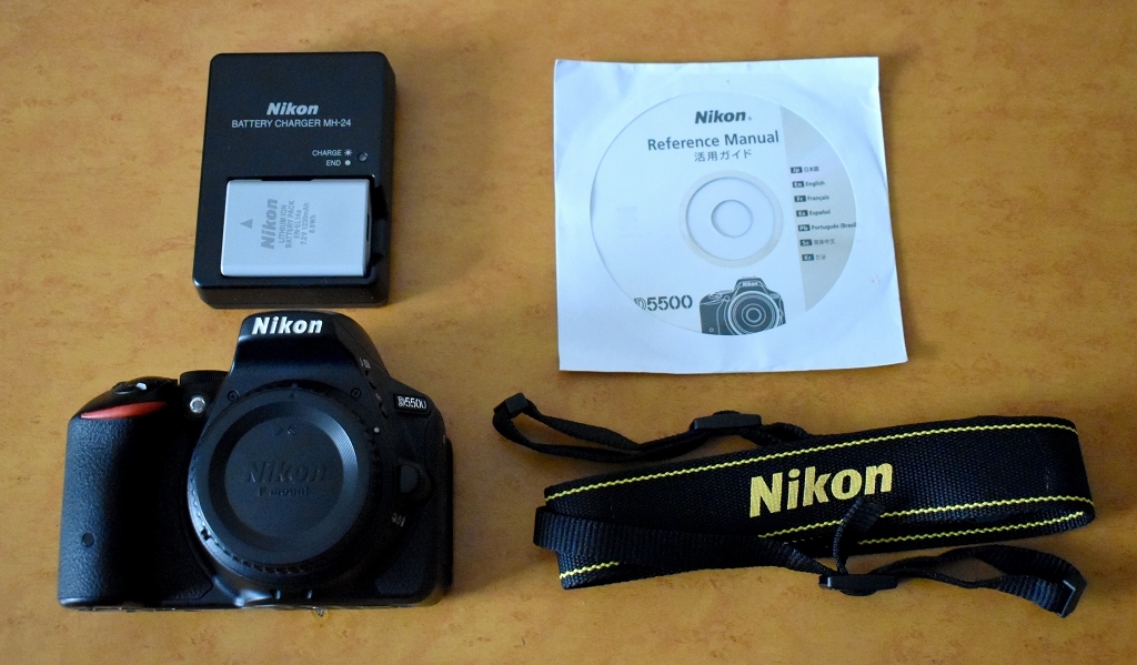 Nikon ニコン D5500 ボディ ブラック_画像1